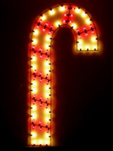 Candy Cane Decoration Christmas Street Light