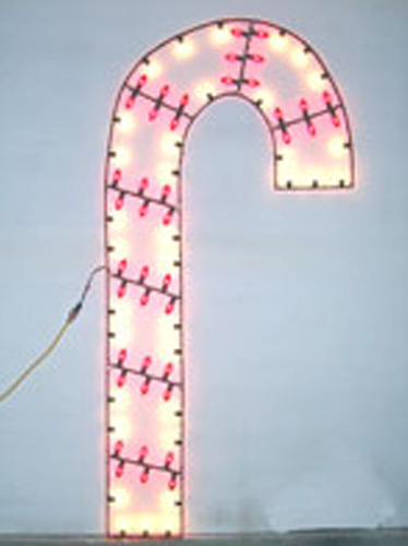 Candy Cane Decoration Christmas Street Light