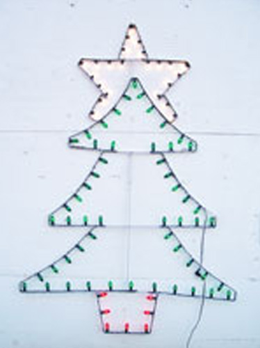 Christmas Tree Decoration Street Light