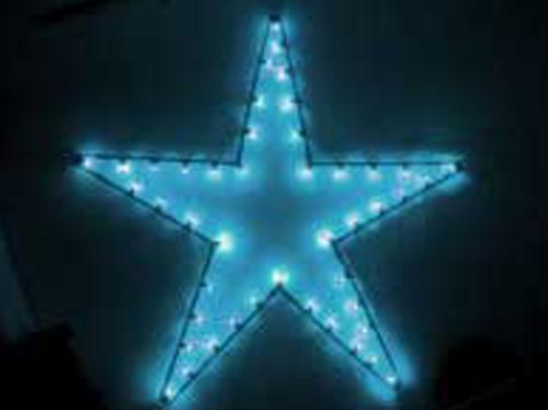 Christmas Star Decorative Street Light